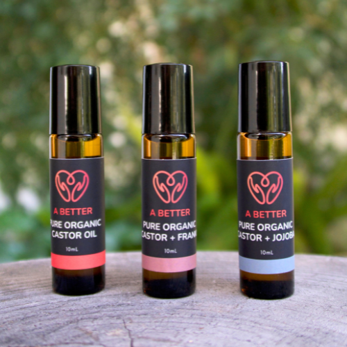Pure Organic Castor Oil Roll-On Blends 10mL